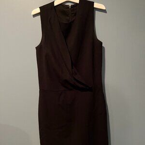 Black Business Professional Dress Zip-up Back Size S